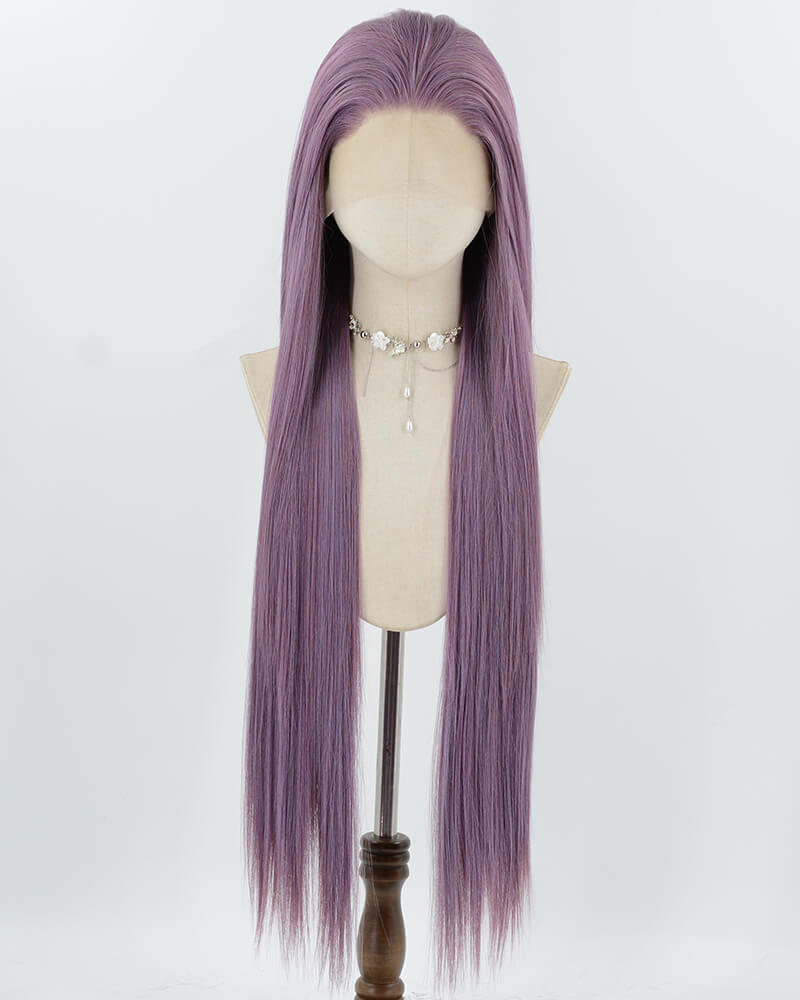 38inch Long Synthetic Lace Front Wig WW1027