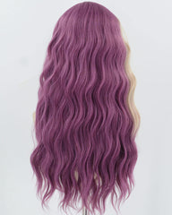 Purple Blonde Synthetic Wig HW665