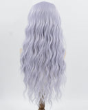 Purple Curly Synthetic Lace Front Wig WW1002