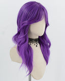 Purple Wavy Synthetic Wig HW793