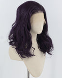 Purple Wavy Synthetic Lace Front Wig WW947