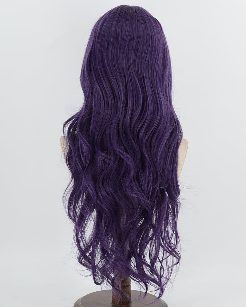 Purple Long Wavy Synthetic Wig HW884