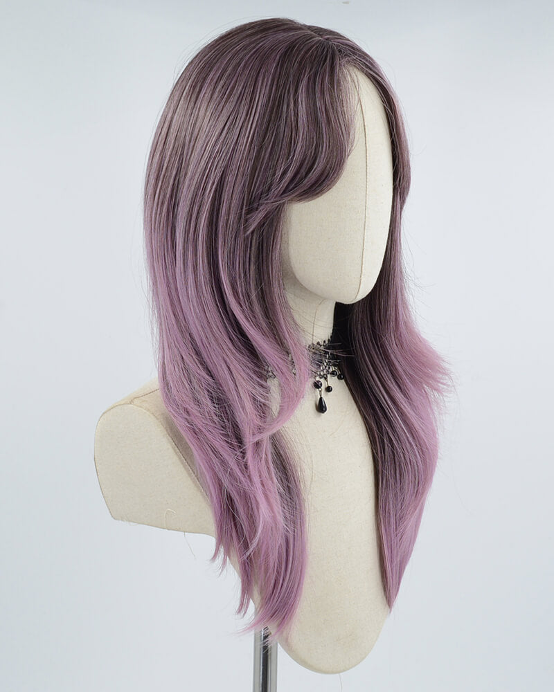 Ombre Purple Synthetic Wig HW267