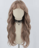 Dusty Pink Curly Synthetic Wig HW632