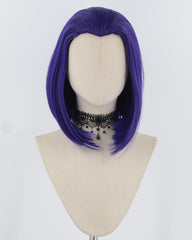Purple Short Cosplay Synthetic Wig HW734