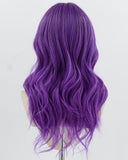 Purple Wavy Synthetic Wig HW793