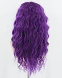 Purple Curly Synthetic Lace Front Wig WW989