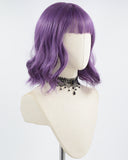 Purple Wavy Synthetic Wig HW422