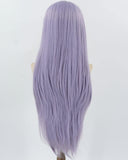 Long Purple Synthetic Lace Front Wig WW904