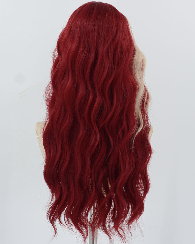 Red Blonde Synthetic Wig HW666