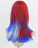Red White Blue Synthetic Wig HW831