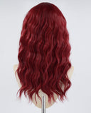 Red Curly Synthetic Wig HW337