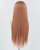 Rose Red Pink Synthetic Lace Front Wig WW875