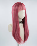 Red Pink Synthetic Wig HW264