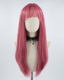 Red Pink Synthetic Wig HW264