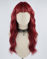 Red Curly Synthetic Wig HW346