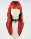 Red Synthetic Wig HW408