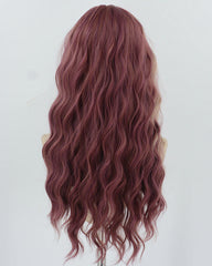 Purple Blonde Synthetic Wig HW654