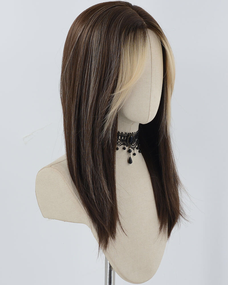 Blonde Brown Synthetic Wig HW617