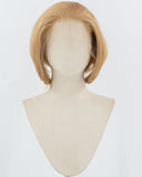 Blonde Short Synthetic Lace Front Men's Wig MW039