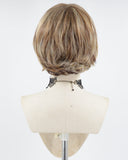 Short Mixed Brown Synthetic Wig HW452