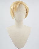 Golden Short Synthetic Lace Front Men's Wig MW003