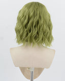 Green Short Curly Synthetic Wig HW779