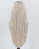 Silver Grey Synthetic Wig HW657