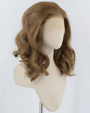 Brown Wavy Synthetic Lace Front Wig WW948