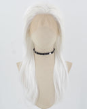 White Cosplay Synthetic Lace Front Wig WW852