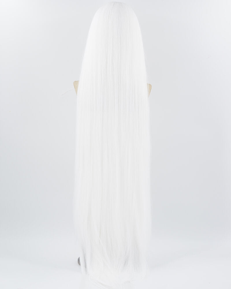 50Inch Long White Extra Long Synthetic Wig HW497