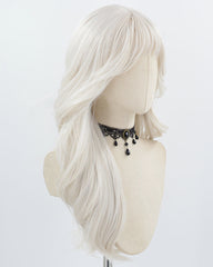Grey White Synthetic Wig HW771