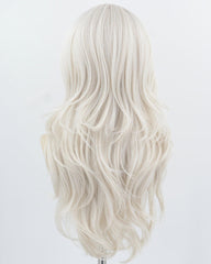 Grey White Synthetic Wig HW771