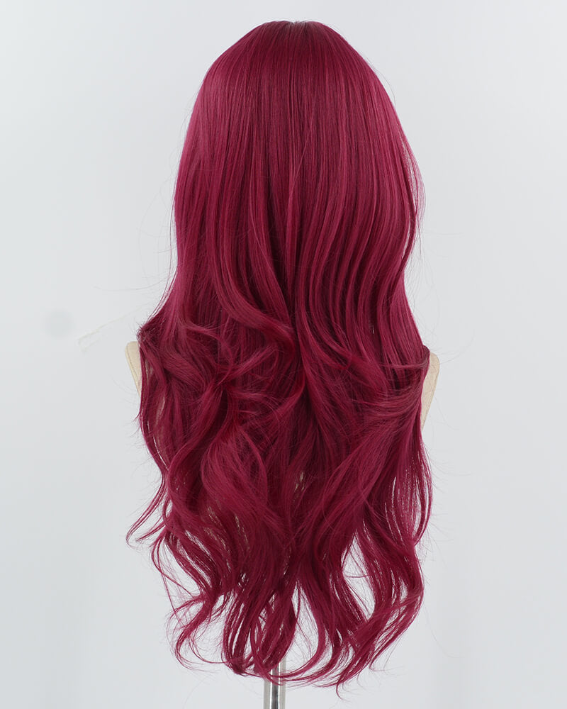 Purple Red Synthetic Wig HW735