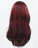 Ombre Wine Red Synthetic Wig HW825