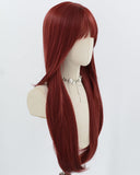 Long Red Synthetic Wig HW823