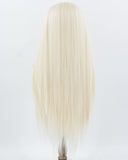 Platinum Blonde Yaki Synthetic Lace Front Wig WW1033