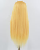 Yellow Yaki Synthetic Lace Front Wig WW978
