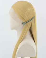 Yellow Blonde Synthetic Lace Front Wig WW871
