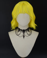 Yellow Short Synthetic Wig HW894