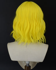 Yellow Short Synthetic Wig HW894