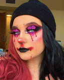Half Black Half Pink Synthetic Lace Front Wig WT118