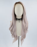 New Ombre Pink Synthetic Lace Front Wig WT100