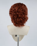 Auburn Red Wavy Synthetic Lace Front Wig WW472