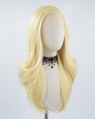 613 Blonde Wavy Synthetic Lace Front Wig WW501