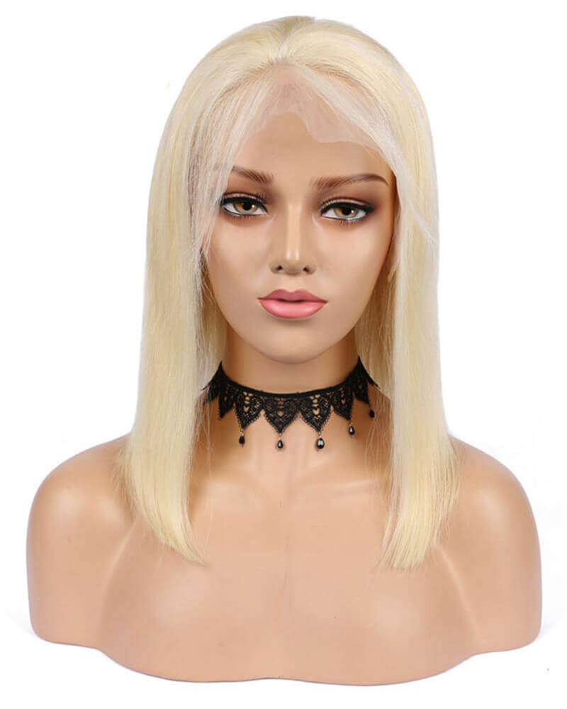 Blonde 613 Bob Human Hair Wig HT025