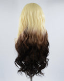 613 Blonde Brown Black Synthetic Lace Front Wig WW426