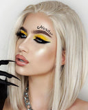 Short Blonde Synthetic Lace Front Wig WW015