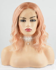 Short Ombre Synthetic Lace Front Wig WW132
