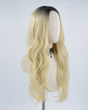 Ombre Blonde Synthetic Wig HH030